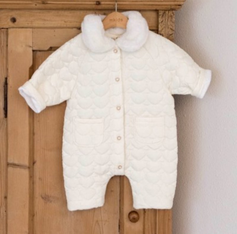 M-KIDS bebe quilted romper