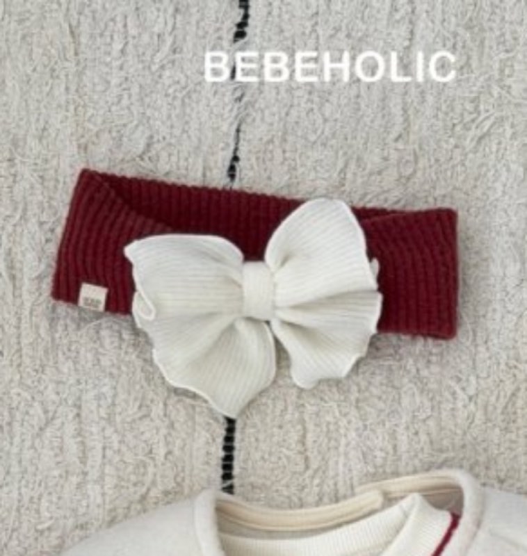 Bebe Holic Bow headband · Red