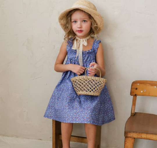 FLO Gemma dress · Blue